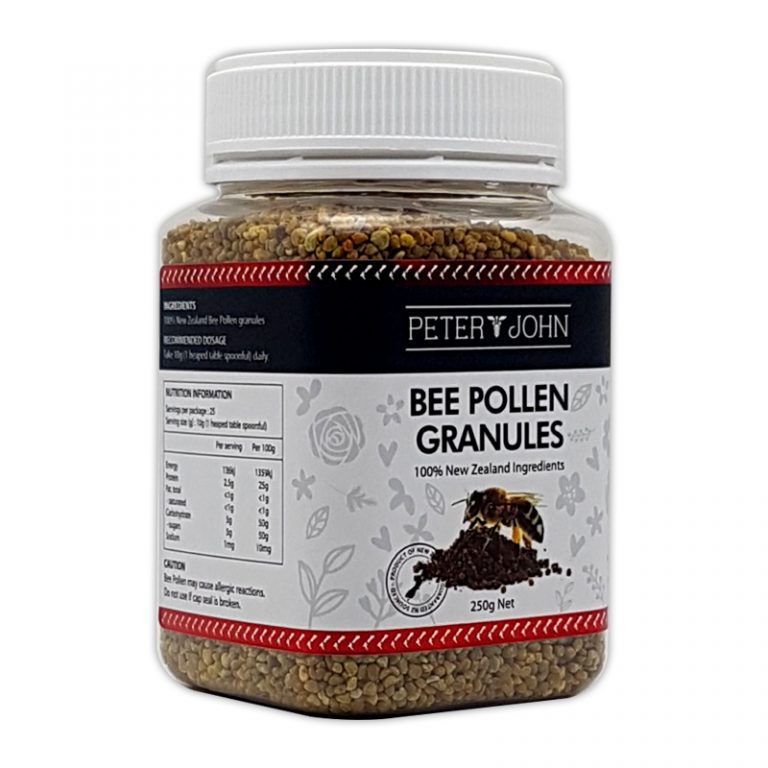 Bee Pollen Granules 250g – Peterandjohn